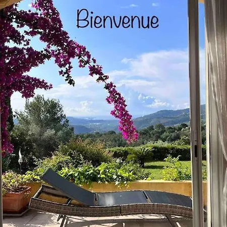 Grasse Vue Exceptionnelle 8p Piscine Interieure Villa *